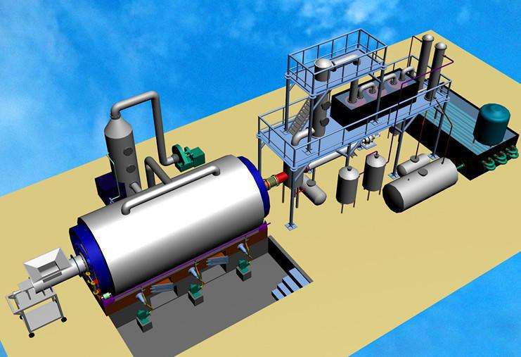 廢舊輪胎煉油設備煉的油有什么用?